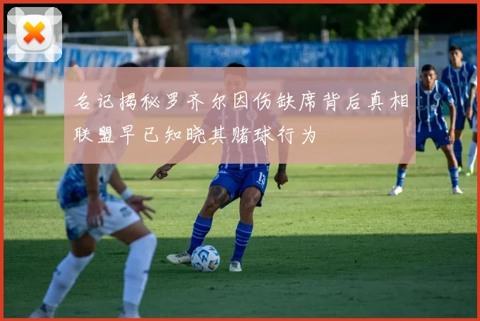 名记揭秘罗齐尔因伤缺席背后真相联盟早已知晓其赌球行为