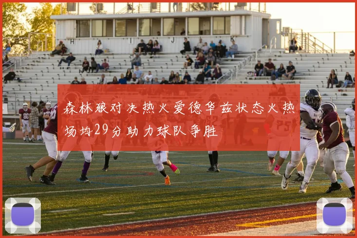 森林狼对决热火爱德华兹状态火热场均29分助力球队争胜